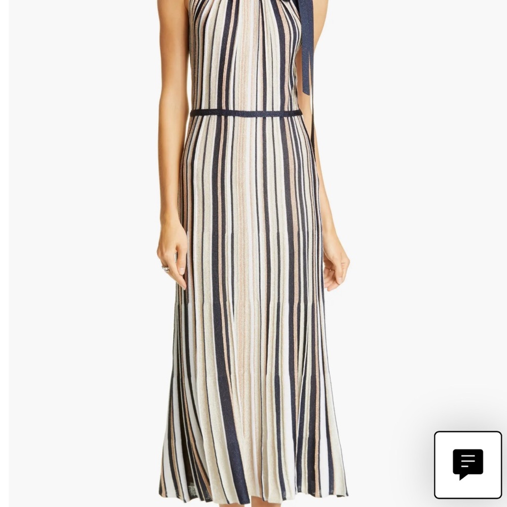 St John Evening Halter Dress Size 0 NEW
